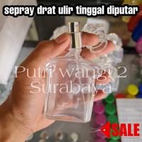 Gambar Botol guirlain 50ml -  ulir drat. BOTOL KOSONG 50 ml GROSIR MURAH botol parfum kaca seprei sepray dari putri wangi 2_NEW undefined 2 Tokopedia