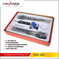 Gambar Mic Advance MIC-201 Dua Microphone Wireless Professsional Mic Karaoke dari MXKomputer_NEW undefined 3 Tokopedia
