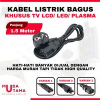 Gambar KABEL LISTRIK TV LCD LED PLASMA SEMUA MERK COCOK | COK KABEL TV LCD SAMSUNG LG SONY TOSHIBA XIAOMI | COK LISTRIK LCD LED PLASMA - Varian 1 dari Muda Utama undefined 3 Tokopedia