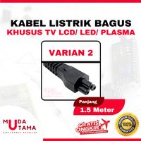 Gambar KABEL LISTRIK TV LCD LED PLASMA SEMUA MERK COCOK | COK KABEL TV LCD SAMSUNG LG SONY TOSHIBA XIAOMI | COK LISTRIK LCD LED PLASMA - Varian 1 dari Muda Utama undefined 5 Tokopedia