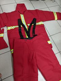 Gambar BAJU PEMADAM KEBAKARAN LOKAL MERAH - ORANGE / JAKET PEMADAM ANTI API ORIGINAL - Orange dari PT.Satria Saftindo undefined 5 Tokopedia