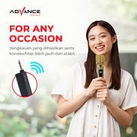Gambar Microphone Advance Mic-103 Profesional Mic Wireless Bisa di Charger dari MXKomputer_NEW undefined 3 Tokopedia
