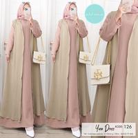 Gambar yura dress original edelweis 3 dari Fizahra Collection undefined 3 Tokopedia