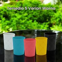 Gambar Onyx Seiv, Gelas Sedang 300ml: Melamin, Aman untuk Minuman, Halal, 33302S Fiori Polos - Pink dari Onyx Melamin undefined 3 Tokopedia