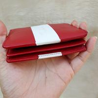 Gambar Dompet Pria Lipat Pendek Merah Putih Kulit Asli Pria Wanita dari SlaluStockProject undefined 3 Tokopedia