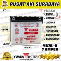 Gambar PUSAT AKI SURABAYA ACUU MOTOR YUASA YB7B B 7AH UNTUK MOTOR HONDA TIGER dari official pusat aki undefined 3 Tokopedia