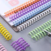 Gambar Ring Binder Plastik Spiral Ring Pastel Plastic Binder Binding Strip - pink dari Squad Book undefined 1 Tokopedia