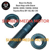 Gambar BM ASCO Baut As Roda / Baut Nap With Slave 90116-10191 / 90116-10194 Toyota Dyna Rino BY-42, Toyota Dyna Rino BU-30 dari Sumber Media Motor SMM undefined 4 Tokopedia