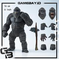 Gambar HIYA TOYS Exquisite Basic Series None Scale 6 Inch Godzilla x Kong The New Empire Godzilla kong Action Figure EBG0415 / King Kong Hiyatoys - Full Price dari GameBayID undefined 4 Tokopedia