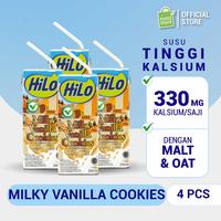 Gambar Arifu* Harga Spesial - 4 Pack - Hilo Milky Vanilla Cookies Ready To Drink 200Ml - Susu Tinggi Kalsium Dengan Oat & Malt dari Arifunandar75 undefined 1 Tokopedia
