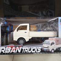 Gambar Mainan anak-anak RC pick up carry urban truck 2.4G keluar asap - Biru dari S.r toys undefined 2 Tokopedia