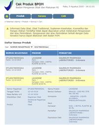 Gambar Laxadine Emulsi 110 mL - Obat Pencahar, Sembelit, Konstipasi dari Apotekmandjurofficial undefined 4 Tokopedia