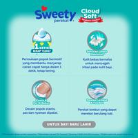 Gambar SWEETY bronze silver dry x-pert cloud soft celana pants perekat bronze NBS44 NB-S40 TAPE S38 M32 L28 XL24 XXL24 silver S32 S38 M28 L24 XL24 XXL22 popok S 32 S 36 M 28 L 26 XL 24 XXL 22 - Bronze M40 tape dari ini storee undefined 4 Tokopedia