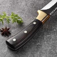 Gambar LT Pisau Dapur Daging Serbaguna Butcher Chef Knife Forged Sharp 3CR13 - Small dari BudgetGadget undefined 5 Tokopedia