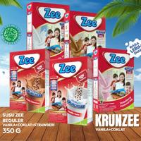 Gambar Zee Reguler 350gr Susu Pertumbuhan Anak 350gr KrunchZee Swiss Chocolate Vanila Strawberry - Coklat Krunczee dari ini storee undefined 1 Tokopedia