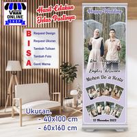 Gambar Cetak Banner Spanduk Warna Ungu Foto Wedding dan Pajangan Di Pernikahan - 60x160 cm dari vhan fariz undefined 1 Tokopedia