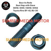 Gambar BM ASCO Baut As Roda / Baut Nap With Slave 90116-10191 / 90116-10194 Toyota Dyna Rino BY-42, Toyota Dyna Rino BU-30 dari Sumber Media Motor SMM undefined 5 Tokopedia
