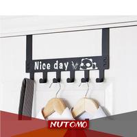 Gambar (Bisa COD) Gantungan Baju Belakang Pintu 6 Pengait Hanger Niceday - Hitam dari Nutomo Store undefined 2 Tokopedia