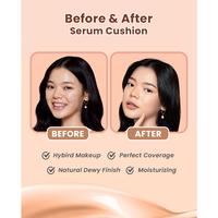 Gambar HANASUI Serum Cushion | Serum Cushion Soulmatte | Foundation | Flawles - 01. Light dari sahabat glowing undefined 5 Tokopedia