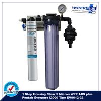 Gambar Paket FIlter Air Minum Untuk Ice Maker Single Step Housing Clear Pentair Everpure i2000-EV9612-22 dari Filter Air Waterpro undefined 1 Tokopedia