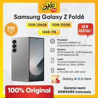 Gambar Samsung Galaxy Fold 6 5G 12GB (256GB/512GB/1TB) - Garansi Resmi SEIN - Silver Shadow, 1TB dari Samsung Store Pakuwon Mall undefined 1 Tokopedia