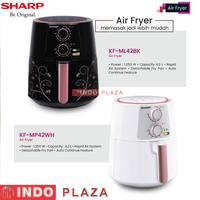 Gambar AIR FRYER SHARP KF-ML42BK Hitam/ KF-MP42WH Putih - Putih dari indoplazamedan undefined 1 Tokopedia