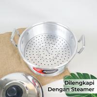 Gambar Maspion Dandang Ekonomi Alumunium Tebal (B) Serbaguna Merk JAWA - Dandang uk.22 dari Dapur DV_NEW undefined 3 Tokopedia