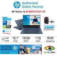 Gambar HP Victus Gaming 16-r1209TX/r1211TX i7-14650HX RTX4060 1TB SSD 16GB IPS Win11+OHS - Mica Silver dari Real Tech - HP Authorized undefined 1 Tokopedia