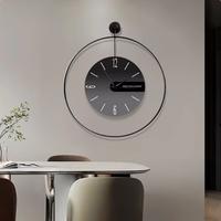 Gambar Jam Dinding Besar DIY Aesthetic 50CM Mewah Unik Estetik Minimalis Hias Ruang Tamu Kamar Silent Movement - Hitam dari WD57 Shop undefined 3 Tokopedia