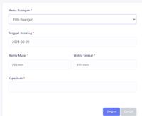 Gambar Software Aplikasi Sistem Manajemen Booking Ruangan dari HafFur undefined 2 Tokopedia