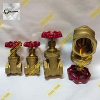 Gambar Gate Valve 3" Inch ONDA Kuningan Original dari GLOBAL TEKNIK. undefined 2 Tokopedia