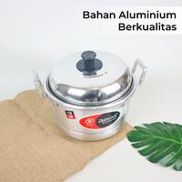 Gambar Maspion Dandang Ekonomi Alumunium Tebal (B) Serbaguna Merk JAWA - Dandang uk.22 dari Dapur DV_NEW undefined 5 Tokopedia