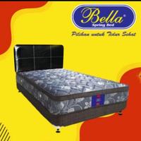Gambar Set Springbed Bella Boxy Super 100 x 200 (Kasur nyambung dengan Dipan dan Sandaran) Terlaris termurah Nyaman Empuk Promo diskon, cocok untuk anak Kost dari Mebel NikiSae Malang undefined 1 Tokopedia