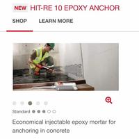 Gambar Ready || Hit Re 10 Chemical Anchor Hilti,Lem Anchor Beton,Rebar Stek-580Ml 1 Pc - 1 pcs dari bokimuert undefined 4 Tokopedia