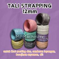 Gambar Tali Strapping Band 12mm / Straping Ikat Packing Barang Anyaman 12 mm - Kuning, 12mm 500gr dari MPMachinery undefined 1 Tokopedia