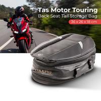 Gambar CUCYMA Tas Motor Touring Back Seat Tail Storage Bag - CB-1801-Hitam dari Uman Tokopedia undefined 1 Tokopedia