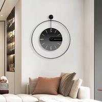 Gambar Jam Dinding Besar DIY Aesthetic 50CM Mewah Unik Estetik Minimalis Hias Ruang Tamu Kamar Silent Movement - Hitam dari WD57 Shop undefined 2 Tokopedia