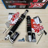 Gambar YSS Shock Shockbreaker G-Series Tabung Black Front+Rear Vespa Sprint Primavera - Front Only dari Captain Scooter_NEW undefined 5 Tokopedia