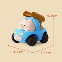 Gambar Mobil Mainan Beroda Empat Kartun Lucu Warna Biru Karakter Binatang Kecil Cute dari Fantastic Kids Toys undefined 2 Tokopedia