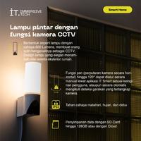 Gambar IT FC11 Smart Outdoor Camera CCTV Floodlight Wifi Wired IP65 IP CAM - +32GB dari KINS Official Store undefined 2 Tokopedia