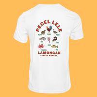 Gambar DISTRICTTWO - Pecel Lele Lamongan Short Tee | BAJU MUSIK METAL ROCK | Kaos Parodi Plesetan - Navy Tua, XXL dari DistrictTwo undefined 3 Tokopedia