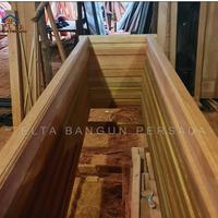 Gambar PINTU WC KAYU BELIAN / ULIN KALIMANTAN SOLID PERHUTANI GRADE A ( INVOICE ) - 3,5x70x195cm dari TBP furniture undefined 5 Tokopedia