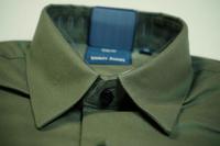 Gambar STANLEY ADAMS Kemeja Kerja Pria Formal Lengan Panjang Slim Fit Hijau Olive | Hem Pria | Kemeja Jass - 15/S dari WD & Co. undefined 3 Tokopedia