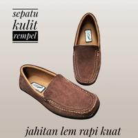 Gambar sepatu santai kulit pria slip on dari CSDW SEPATU undefined 4 Tokopedia