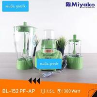 Gambar Blender Miyako Plastik 1.5L Isi 3 BL-152PF AP - hijau dan putih, +bubblewarp dari mulia grosir88 undefined 1 Tokopedia