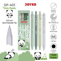 Gambar Pulpen Gel Panda isi 4 Pcs Joyko GP-403 - Alat Tulis Senang dari Alat Tulis Senang undefined 1 Tokopedia