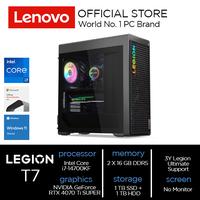Gambar Lenovo Legion T7 34IRZ8 Core i7-14700KF 32GB 1TB SSD 1TB HDD W11 OHS RTX 4070 Ti SUPER 16GB dari Lenovo Official undefined 1 Tokopedia