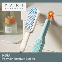 Gambar YAKI - MINA Sisir Rambut Lucu Travel Penyisir Smart System Ajaib Hair Comb Sisir Anti Kusut Esensial Sisir Pintar Teleskopik Minimalis Sisir Anti Rontok Portable - Putih dari Yaki Home Living undefined 1 Tokopedia