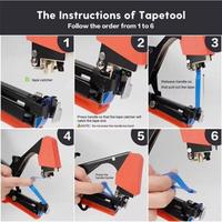 Gambar Tapetool Merah V2 /Alat Pengikat Tanaman Merah Tapetool Pengikat Lanjaran Tanaman / Tape tool dari belibanyakyuk undefined 3 Tokopedia