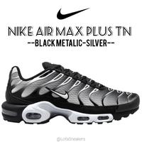 Gambar Sepatu Sneaker Pria Nike Air Max Plus TN BlackMetalic//Silver Shoes Road Mans - 41 dari LofaSneakers undefined 1 Tokopedia